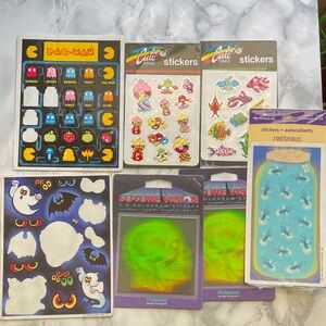 Vintage stickers LOT - used and new!